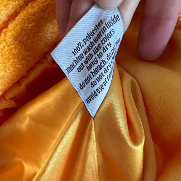 NWT Dudley Stephens Brooklyn Jacket Tunic Marigold yellow XS fleece - Picture 6 of 7